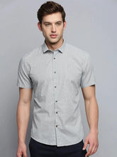 Men White Printed Casual Shirt-PICOPRINT-2019-White